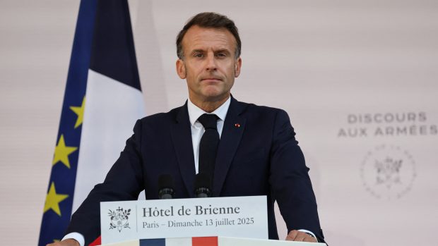 Francouzský prezident Emmanuel Macron