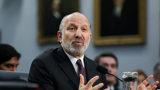Americký ministr obchodu Howard Lutnick