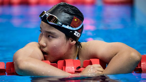 Čínská plavkyně Zidi Yu je kometou mistrovství světa v Singapuru
