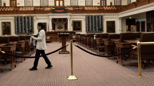 Sídlo parlamentu státu Texas v Austinu