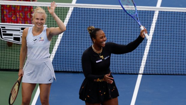 Kateřina Siniaková a Taylor Townsendová