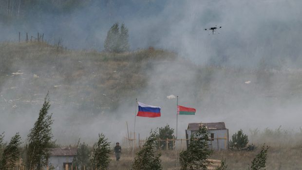 Ruská a běloruská armáda v pátek zahájily společné cvičení Západ 2025