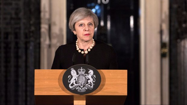 Britská premiérka Theresa Mayová