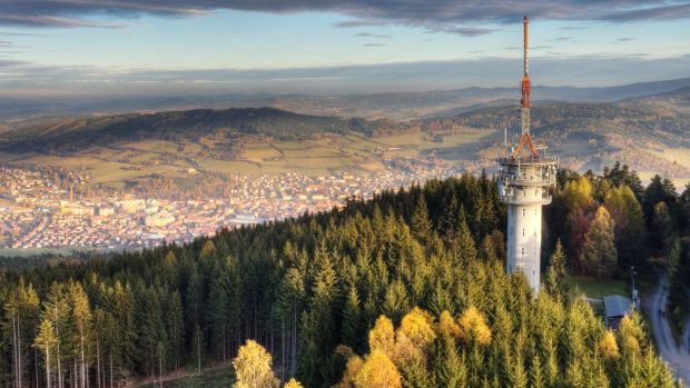 Televizní a rozhlasový vysílač Sušice - Svatobor