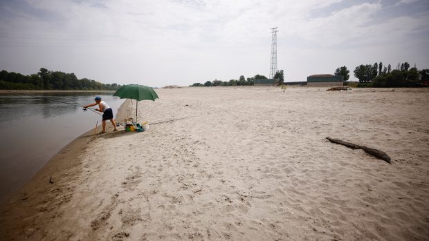 Řeku pád postihlo nejhorší sucho za posledních 70 let