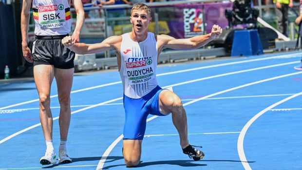 český běžec Jakub Dudycha na ME v atletice 2024 v Římě