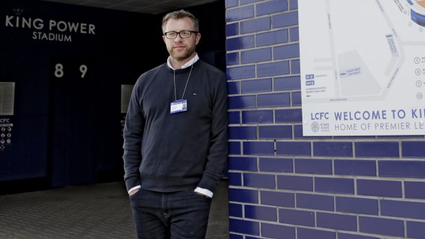 Reverend Andrew Hulley poskytuje duchovní služby fotbalistům Leicesteru City.