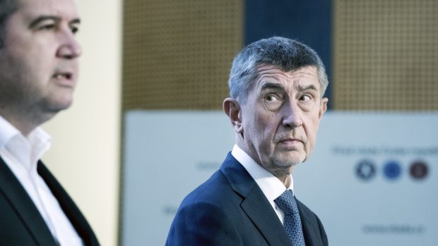 Andrej Babiš a Jan Hamáček