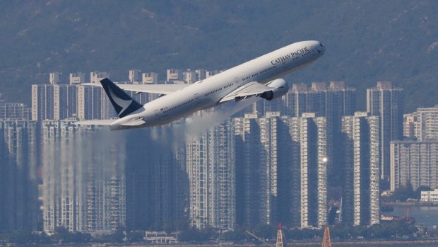 Aerolinka letecké společnosti Cathay Pacific z Hong Kongu do New Yorku bude nově nejdelším komerčním letem
