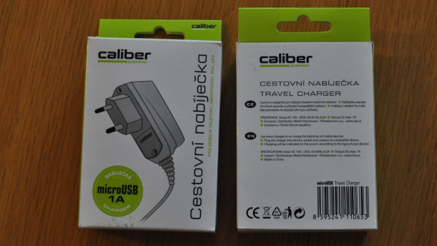 Závadná nabíječka Premium Caliber PW-3IT