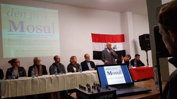 Den pro Mosul v kulturním Kampusu Filozofické fakulty Univerzity Karlovy.