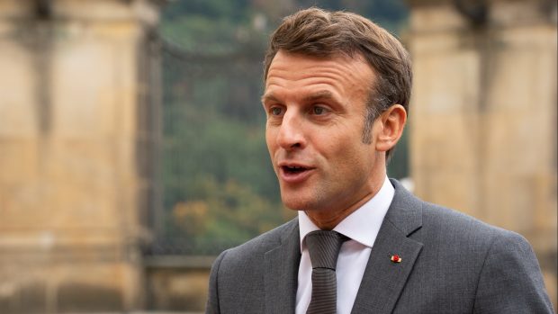 Francouzský prezident Emmanuel Macron