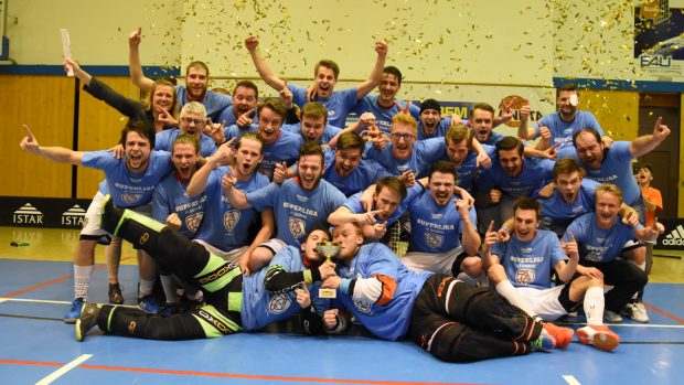 Florbalisté Ústí postoupili po 14 letech do Tipsport Superligy