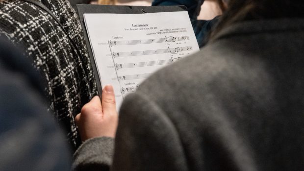 Koncert otevřel Requiem od Mozarta