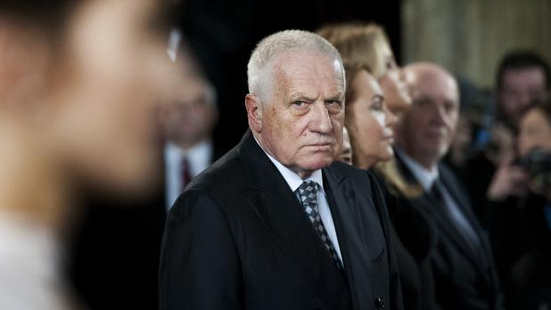 Bývalý prezident Václav Klaus při inauguraci prezidenta Miloše Zemana, 8.3.2018