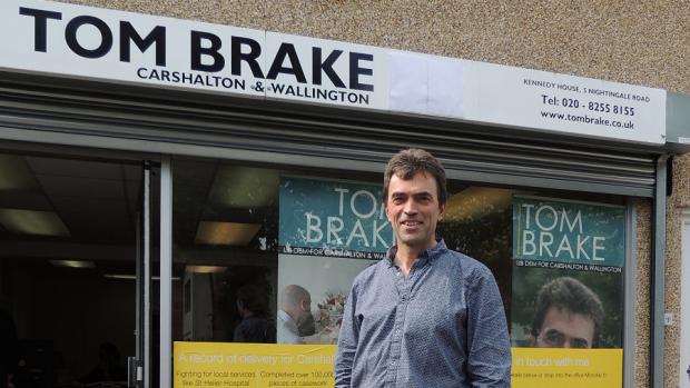 Liberálně-demokratický zákonodárce Tom Brake