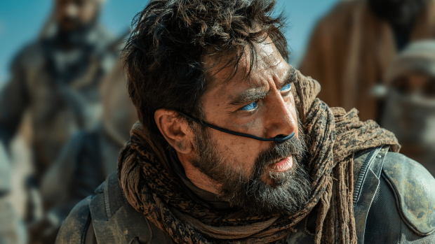 Javier Bardem jako Stilgar ve snímku Duna: Část druhá