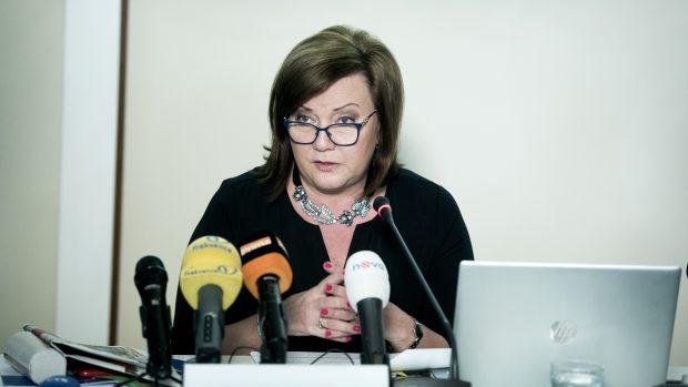 Ministryně financí Alena Schillerová (za ANO)