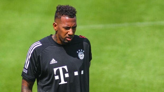 Fotbalista Bayernu Jerome Boateng