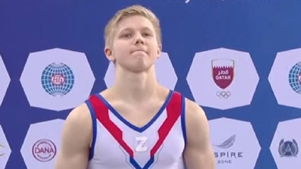 Ruský gymnasta Ivan Kuljak