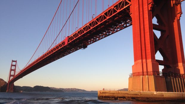 Golden Gate - ikonický most v San Franciscu