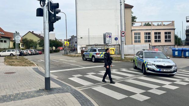 Zásah policie u úniku plynu v Brně