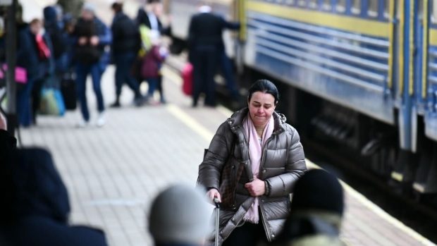 Uprchlice na polsko-ukrajinské hranici