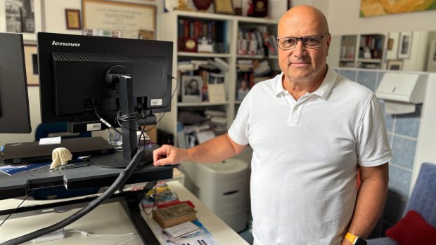 Vedoucí lékař Centra fetální medicíny a ultrazvukové gynekologické diagnostiky u Apolináře Pavel Calda