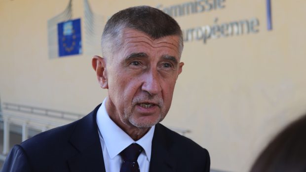 Premiér Andrej Babiš v Bruselu