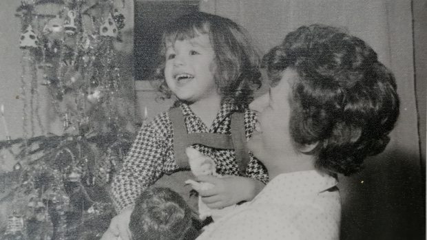 Jan Špilar se svojí maminkou