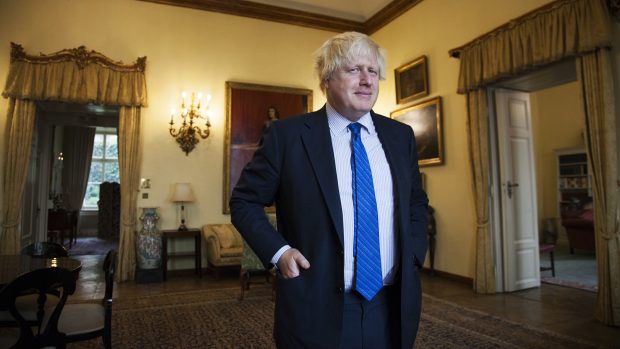 Bývalý britský ministr zahraničí Boris Johnson