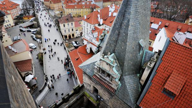 Juditina věž, nižší z mosteckých věží na úpatí Karlova mostu, je národní kulturní památka z 12. století