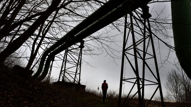 Krajina Karvinska je plná nejrůznějších trubek – většinou šlo o potrubí vedoucích vodu z vypírání uhlí do kalových rybníků.