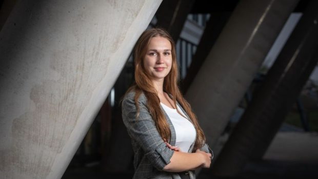 Finalistka soutěže Středoškolák roku Kristýna Říhová