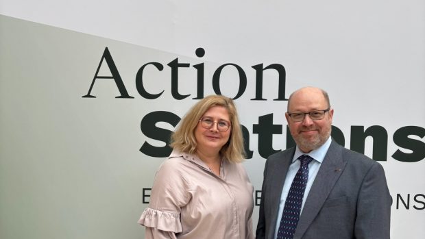 Lenka Uldrijanová z INDRC a Vít Vondrák z Národního superpočítová centra IT4Innovations