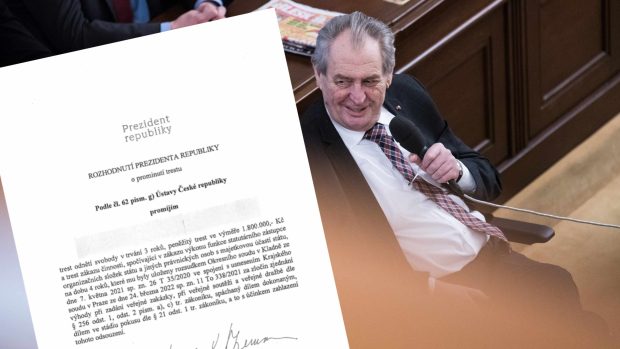 Prezident Miloš Zeman udělil milost Miloši Balákovi na základě ústní žádosti