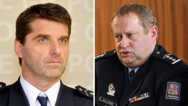 Kandidáti na nového policejního prezidenta: Jan Švejdar (vlevo) je ředitel policie v Pardubickém kraji a Jaromír Kníže je ředitel policie v Ústeckém kraji