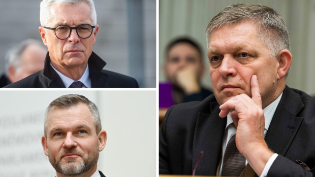 Ivan Korčok, Robert Fico a Peter Pellegrini