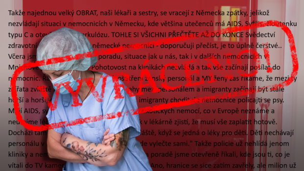 Německé nemocnice nekolabují kvůli migrantům, jak lže dezinformace
