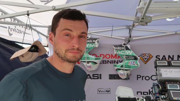 Ondřej Klymčiw byl do nehody nejrychlejší z Čechů