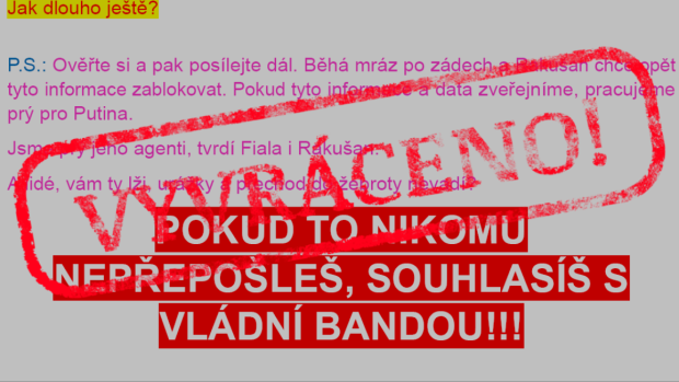 Dezinformátoři v jediné zprávě lžou o komunistické měnové reformě, valorizaci platů politiků nebo o snaze vlády o zavedení cenzury.