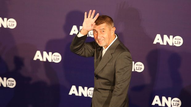 Předseda hnutí ANO Andrej Babiš