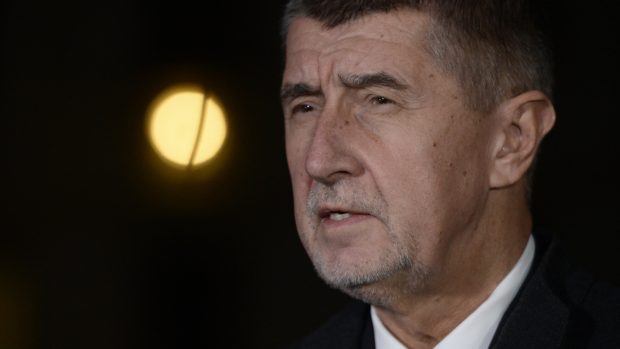 Andrej Babiš po schůzce s prezidentem Milošem Zemanem