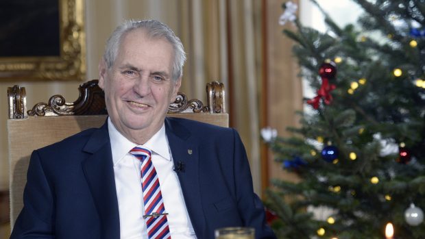 Prezident Miloš Zeman 26. prosince 2017