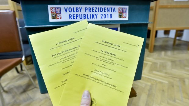 Prezidentské volby 2018 - kandidáti Jiří Drahoš a Miloš Zeman