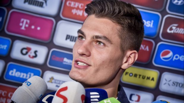 Patrik Schick na reprezentačním srazu