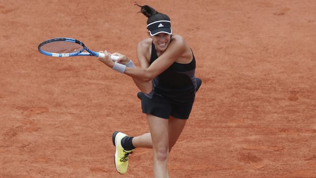 Grabine Muguruzaová ne čtvrtfinále French Open.