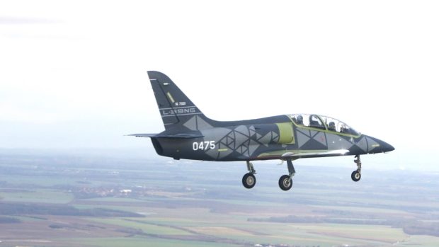 Předsériový letoun L-39NG společnosti Aero Vodochody