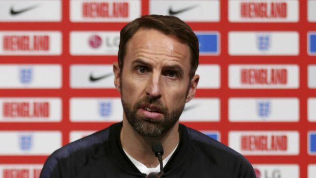 Trenér Anglie Gareth Southgate.