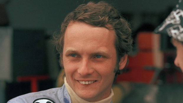 Niki Lauda na snímku z ledna 1975